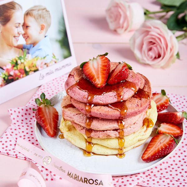 Ombré pancakes soffici 