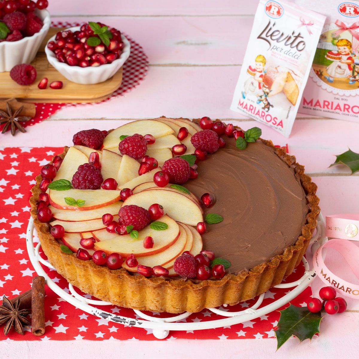Crostata gingerbread