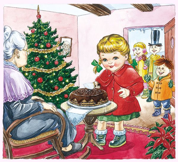 Mariarosa festeggia la nonna
