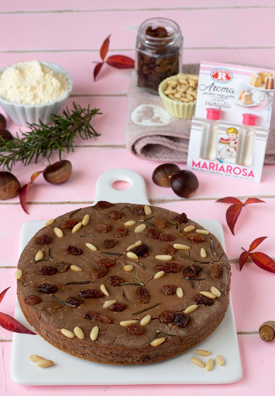 Ciambella di natale al cioccolato di Mariarosa