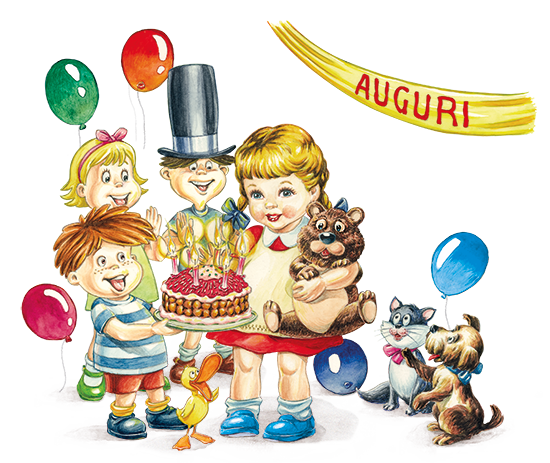 Mariarosa, l'eroina di Carosello, festeggia il compleanno con i suoi amici