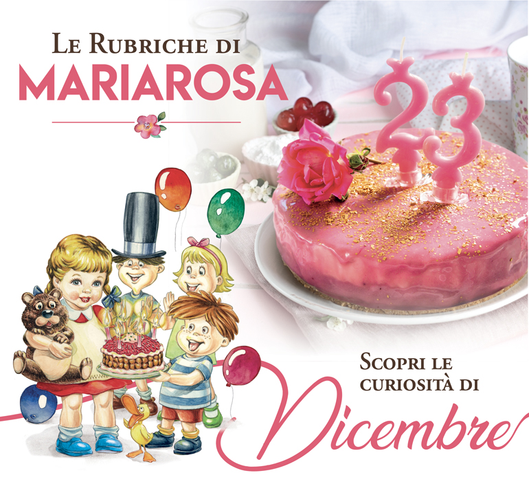 Pulsante rubriche di dicembre
