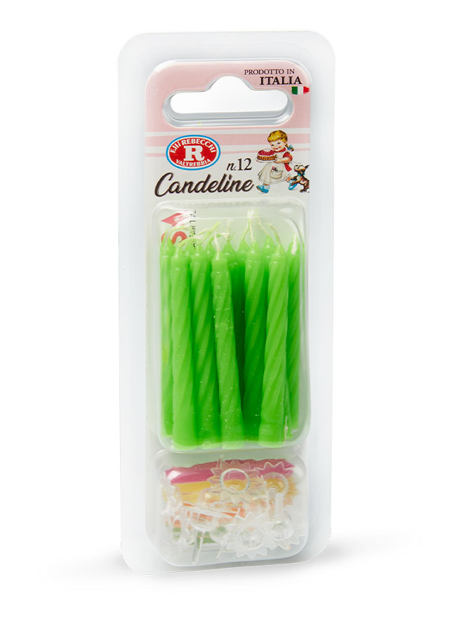 Candelina Fluo Verde