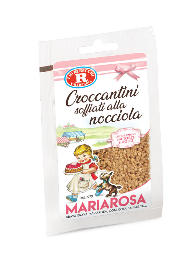 Croccantini soffiati alla nocciola