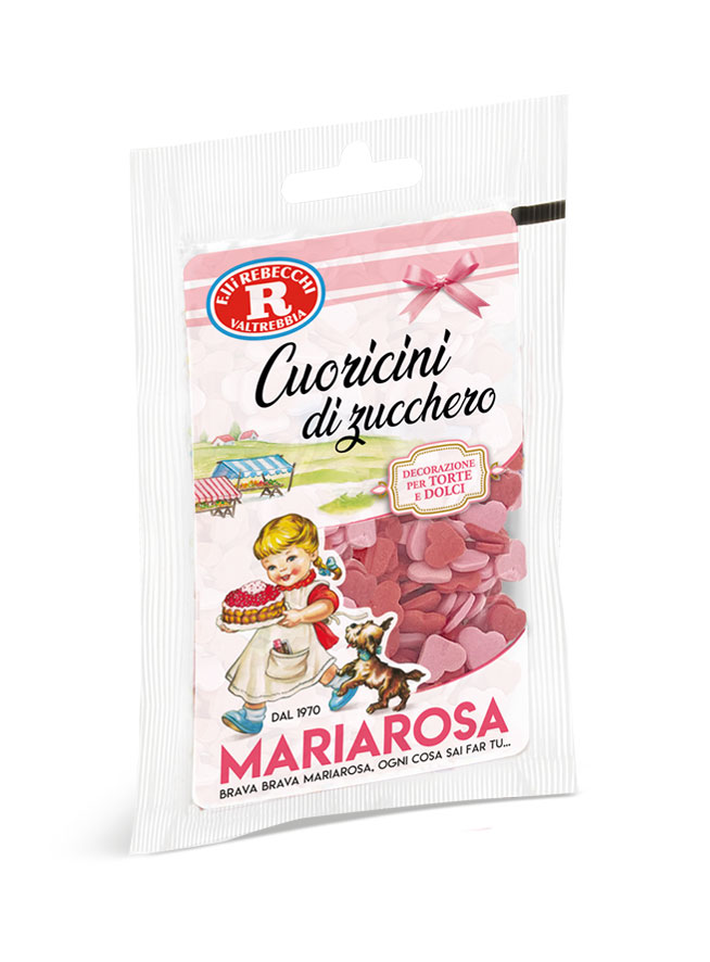 Cuoricini di zucchero Mariarosa