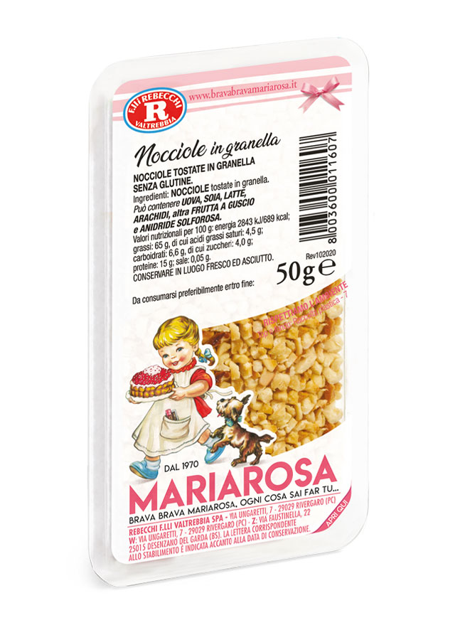 Nocciole in granella Mariarosa