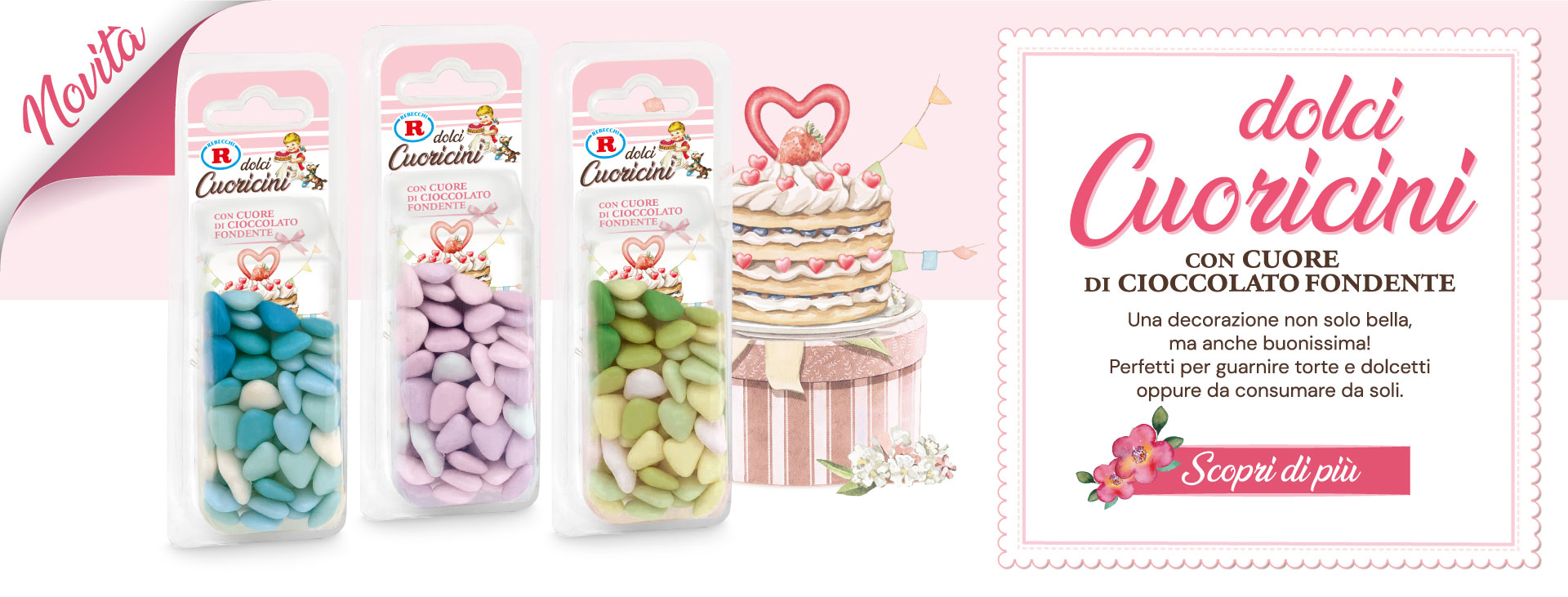 Dolci cuoricini di cioccolato