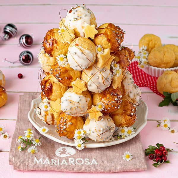 Croque en Bouche con Bignè Mariarosa
