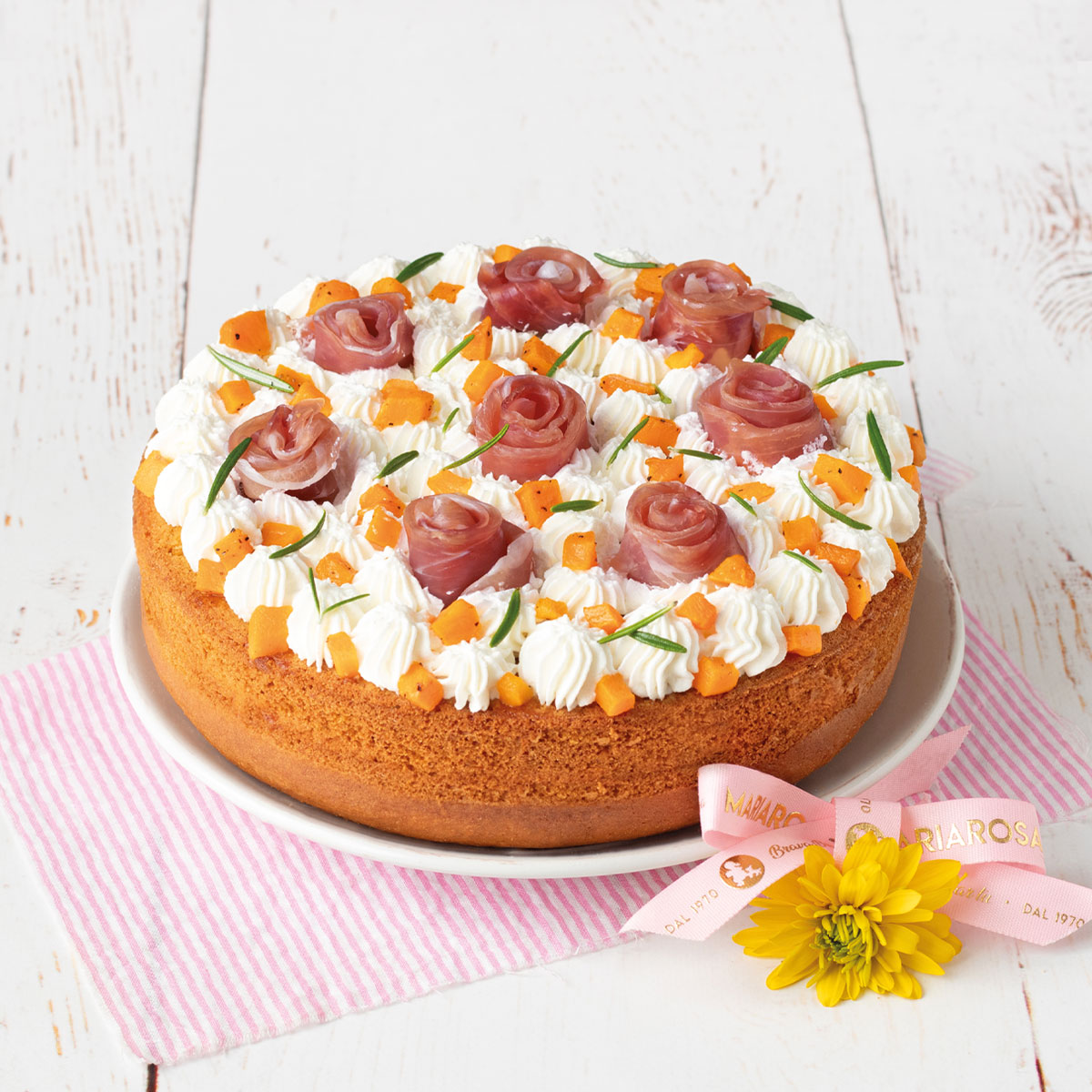 Fantasia di zucca e prosciutto crudo