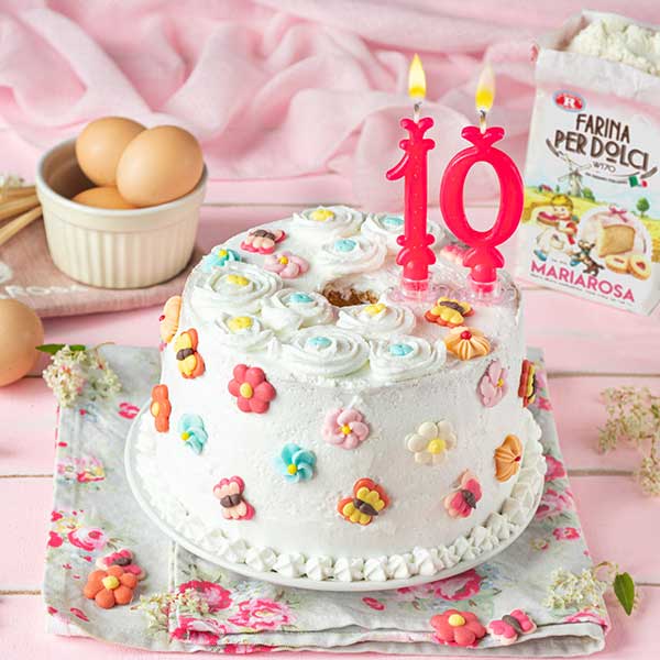 Chiffon Cake di compleanno Mariarosa