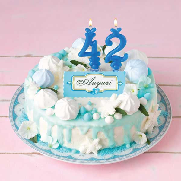 Torta di compleanno con crema al lime