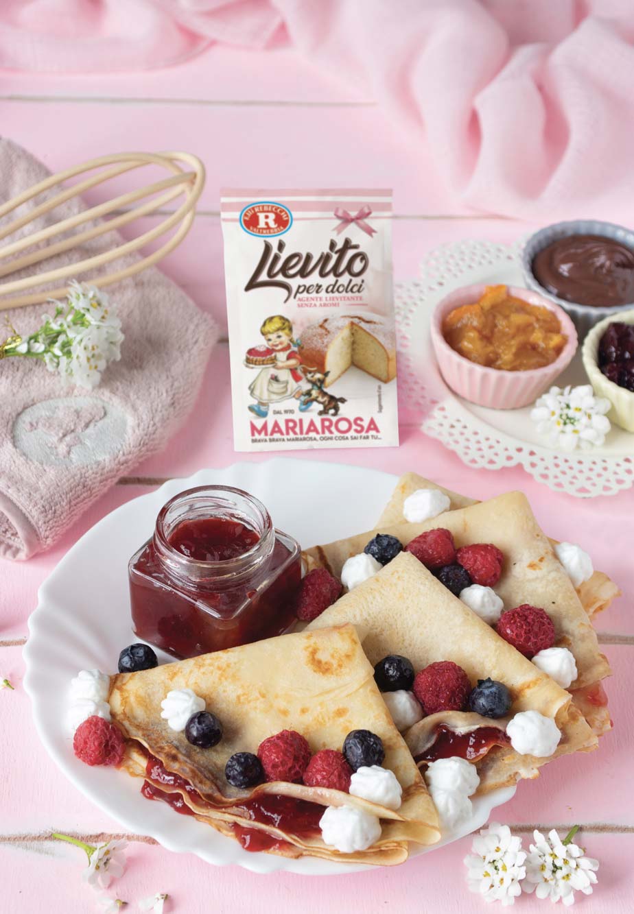 Crepes ai frutti di bosco