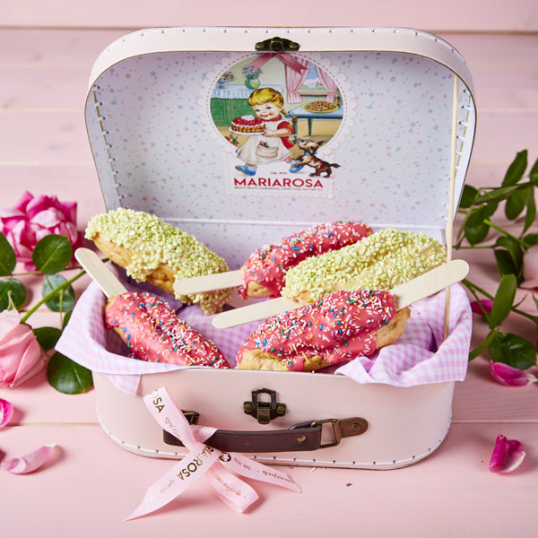 Eclair su stecco