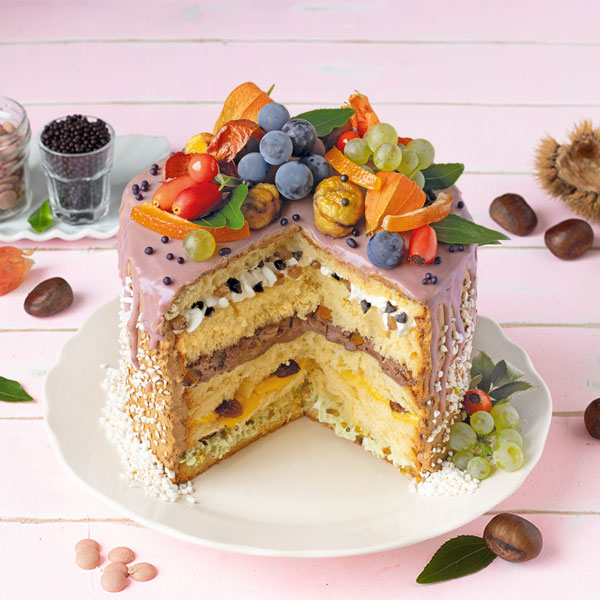 Panettone gastronomico dolce autunnale
