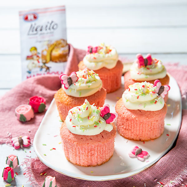 Pink cupcake