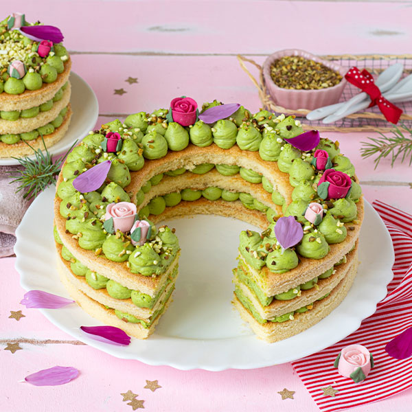 Torta al pistacchio - Ciambella + Mini Torta