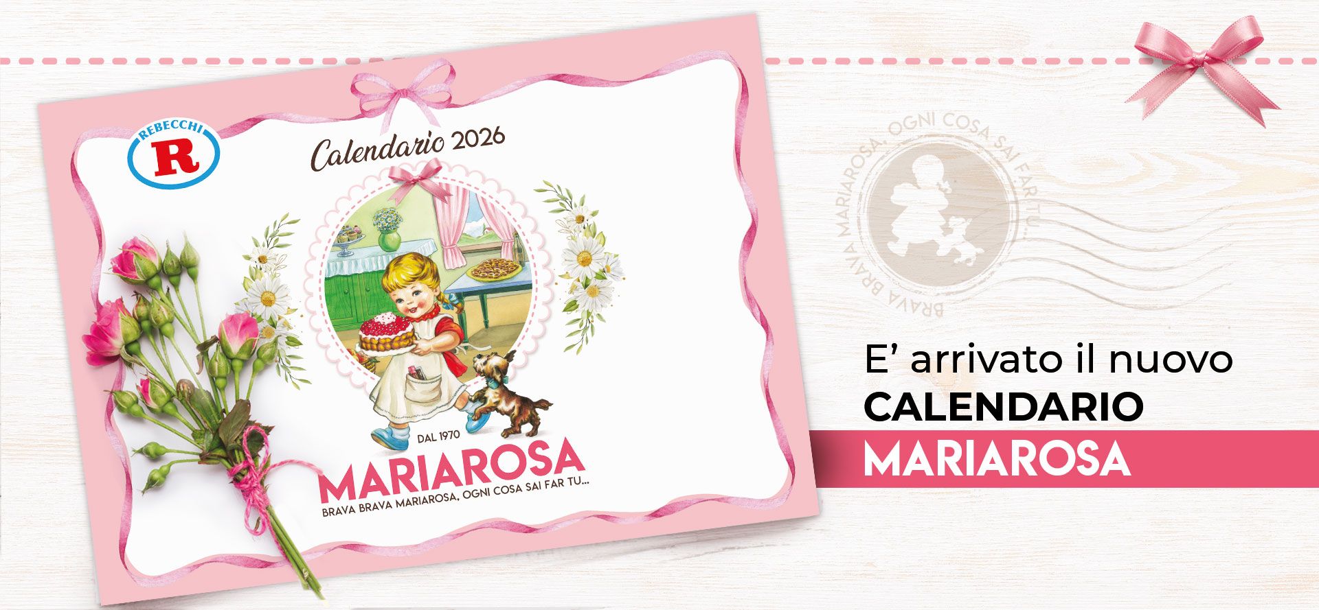 Scarica il nuovo calendario Mariarosa 2026!