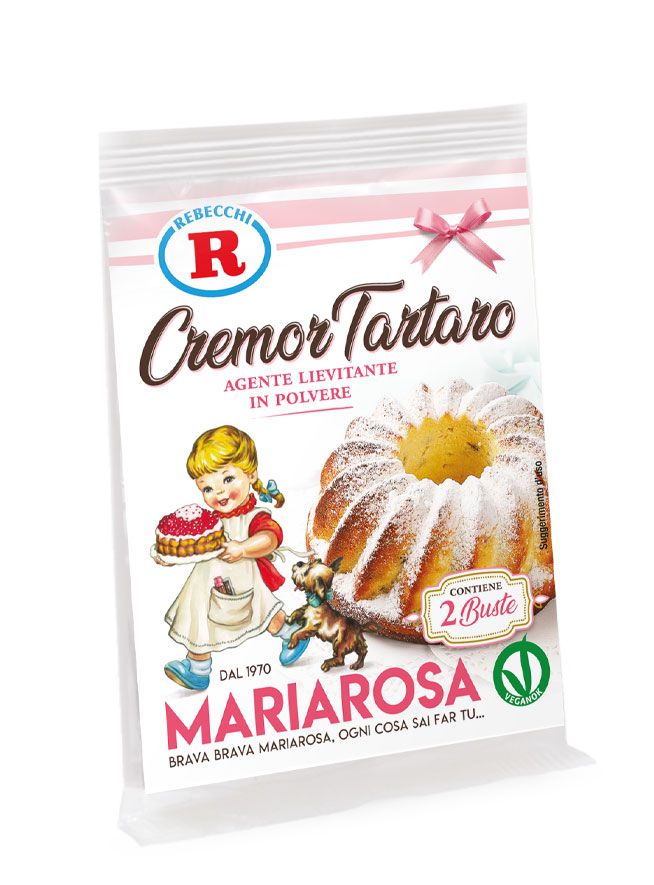 Cremor Tartaro Agente Lievitante Vegetale Per Dolci E Salati 8 G X 2 Buste  -  