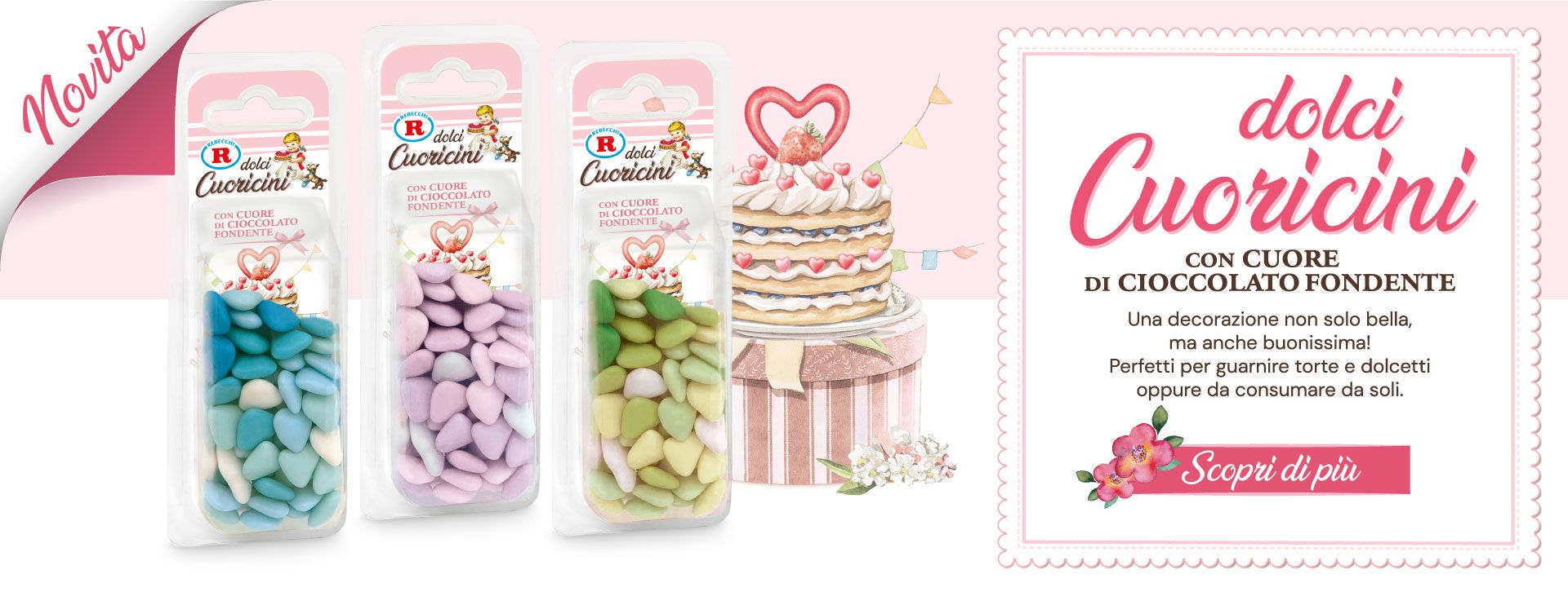 Dolci cuoricini di cioccolato