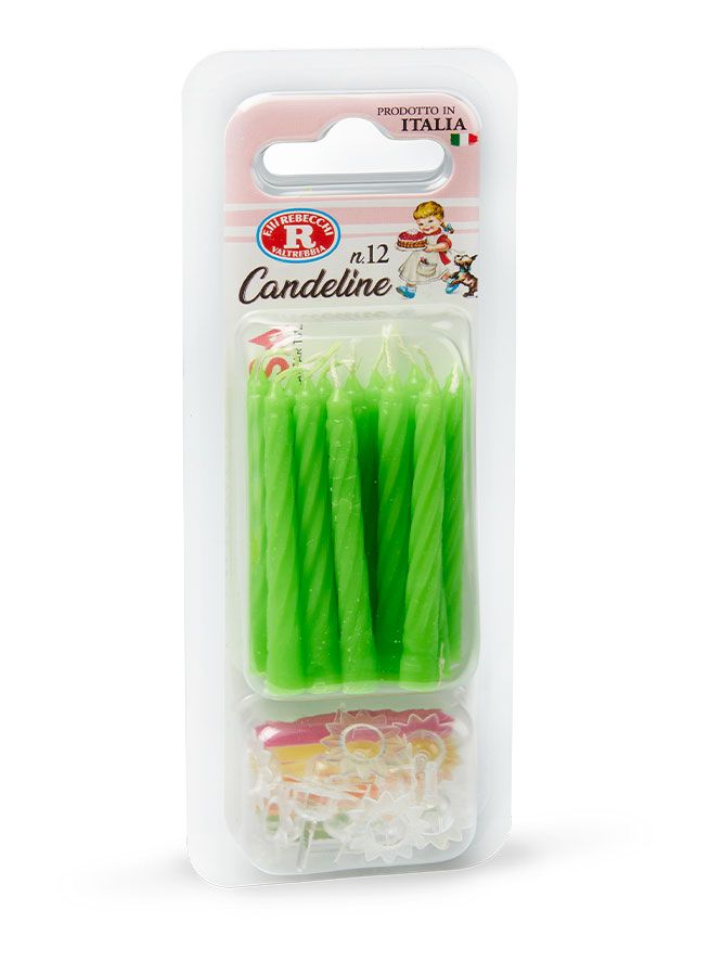 Candelina Fluo Verde