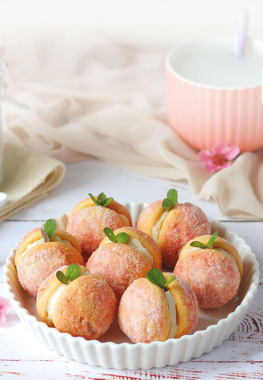 Pesche dolci alla vaniglia